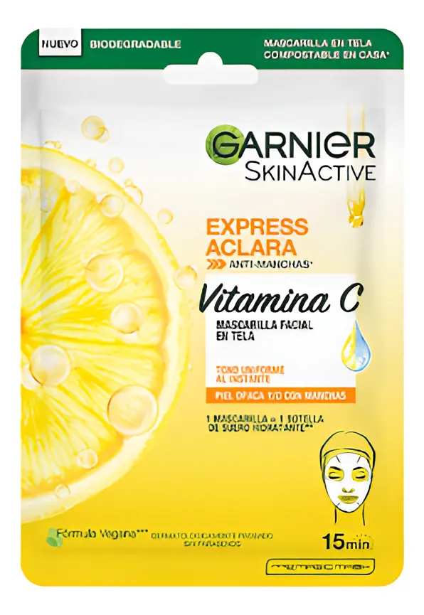 Mascarilla vitamina C