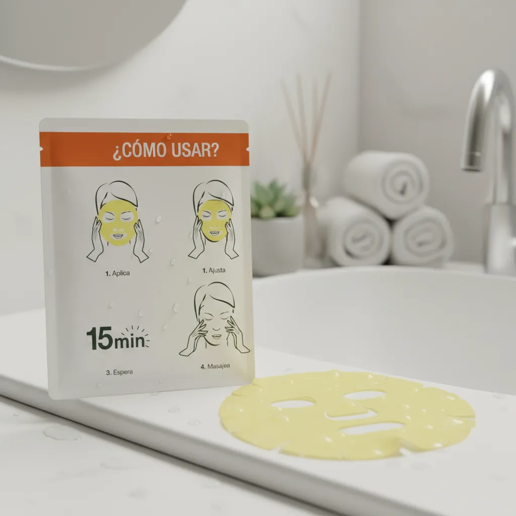 Mascarilla vitamina C