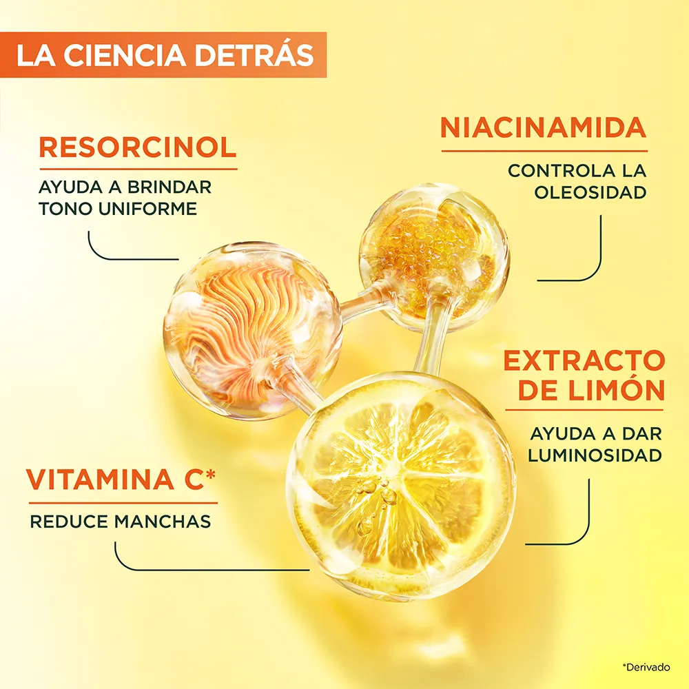 Garnier Express Aclara Anti Manchas Sérum Vitamina C Día 30ml